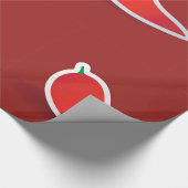 Rote Chili-Schote Geschenkpapier