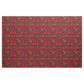 rote Chili-Schoten mit  Stoff (Fat Quarter (45,7 x 55,9 cm))