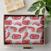 Rote Chili-Schoten Seidenpapier (Geschenk)