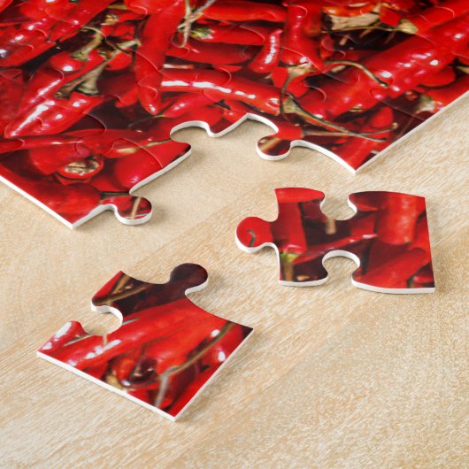 Rote Chilischoten Puzzle (Seite)