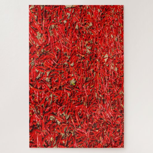 Rote Chilischoten Puzzle (Vertikal)