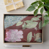 Rote Chinoiserie Piazza della Riforma Seidenpapier (Geschenk)