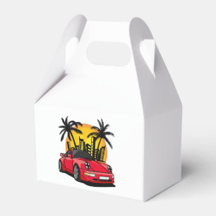 Rote Classic Carrera im City Sunset Geschenkschachtel