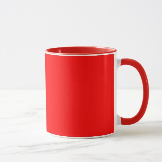 Rote Combo-Tasse Tasse (Rechts)