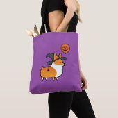 Rote Corgi-Halloween-Tasche Tasche (Von Nahem)