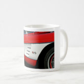 Rote Corvette Kaffeetasse (VorderseiteRechts)