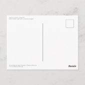 Rote Covered Bridge Postcard Postkarte (Rückseite)