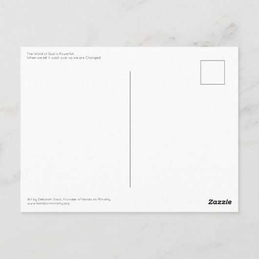 Rote Covered Bridge Postcard Postkarte (Rückseite)