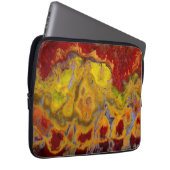 Rote Crayola Jasper Laptopschutzhülle (Vorne Rechts)