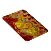 Rote Crayola Jasper Magnet (Rechte Seite)