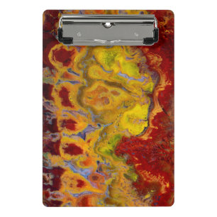 Rote Crayola Jasper Mini Klemmbrett