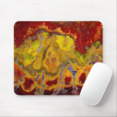 Rote Crayola Jasper Mousepad (Mit Mouse)