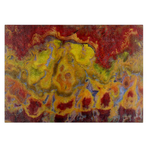 Rote Crayola Jasper Schneidebrett
