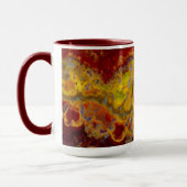 Rote Crayola Jasper Tasse (Links)