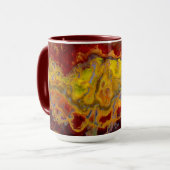 Rote Crayola Jasper Tasse (Vorderseite Links)