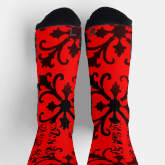 Rote Crew Socken