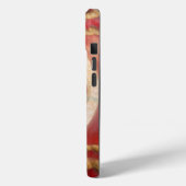 Rote Cricket Bälle Abstrakte Art Print Design Case-Mate iPhone Hülle (Rückseite / Links)