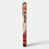 Rote Cricket Bälle Abstrakte Art Print Design Case-Mate iPhone Hülle (Rückseite / Links)