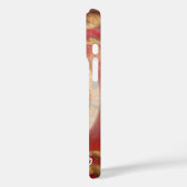 Rote Cricket Bälle Abstrakte Art Print Design Case-Mate iPhone Hülle (Rückseite / Links)