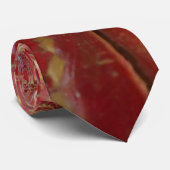 Rote Cricket Bälle Abstrakte Art Print Design Krawatte (Gerollt)