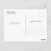 Rote Cup Spaß - Sonderveranstaltung zum Anlass Postkarte (Rückseite)