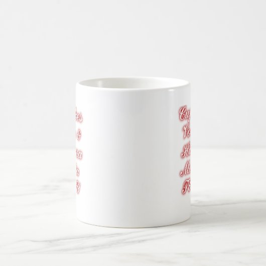 Rote Cupcakes Vodka Hakuna Matata FUNNY. Kaffeetasse (Mittel)