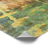 Rote Dächer, Dorfecke, Winter durch Pissarro Poster (Ecke)