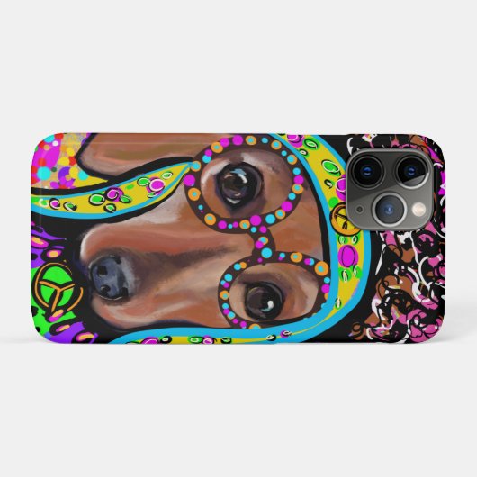 ROTE DACKEL Case-Mate iPhone HÜLLE (Rückseite (Horizontal))