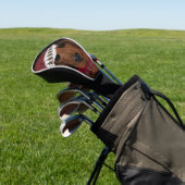 Rote Dackel Golf Headcover (In SItu)