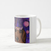 Rote Dackel Kaffeetasse (VorderseiteRechts)