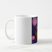 Rote Dackel Kaffeetasse (Links)