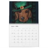 Rote Dackel Kalender (Mär 2026)