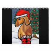 Rote Dackel Kalender (Titelbild)