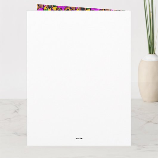 ROTE DACKEL KARTE (Rückseite)