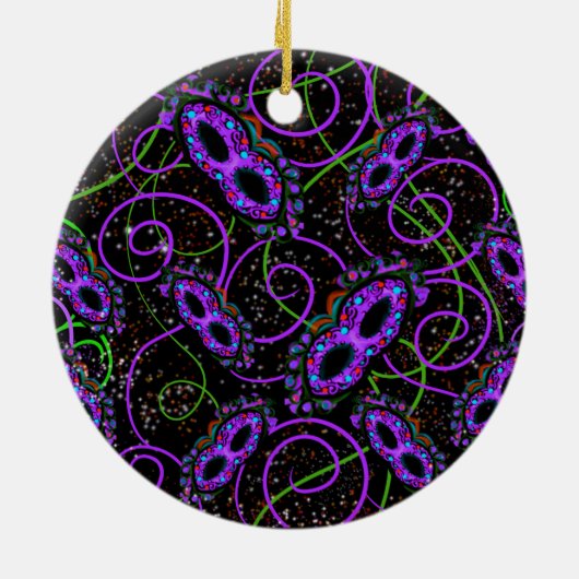 Rote Dackel Keramik Ornament (Hinten)