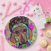 ROTE DACKEL PAPPTELLER (Party)