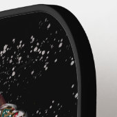 Rote Dackel Pickleball Schläger (Linke Seite)