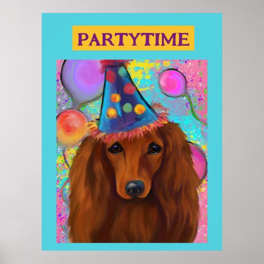 ROTE DACKEL POSTER (Vorne)