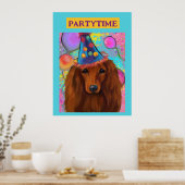 ROTE DACKEL POSTER (Küche)