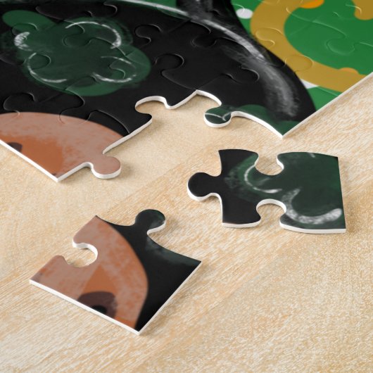 ROTE DACKEL PUZZLE (Seite)