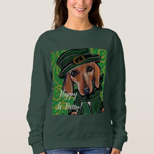 ROTE DACKEL SWEATSHIRT (Vorderseite)