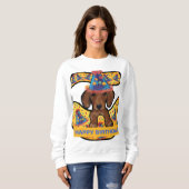 ROTE DACKEL SWEATSHIRT (Vorne ganz)