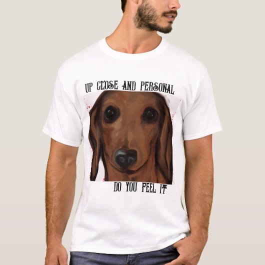 ROTE DACKEL T-Shirt (Vorderseite)