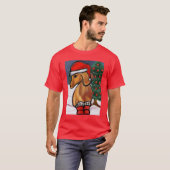 Rote Dackel T-Shirt (Vorne ganz)