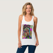 ROTE DACKEL TANK TOP (Vorderseite Vollansicht)