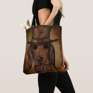 ROTE DACKEL TASCHE