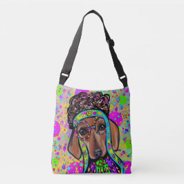 ROTE DACKEL TRAGETASCHEN MIT LANGEN TRÄGERN