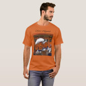 Rote Dackeln T-Shirt (Vorne ganz)