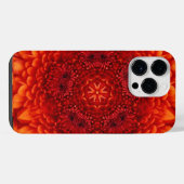 ROTE DAHLIE iPhone HÜLLE (Rückseite (Horizontal))