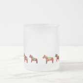 Rote Dalas-Tasse Mattglastasse (Mittel)